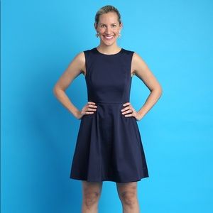 Draper James Navy Dress